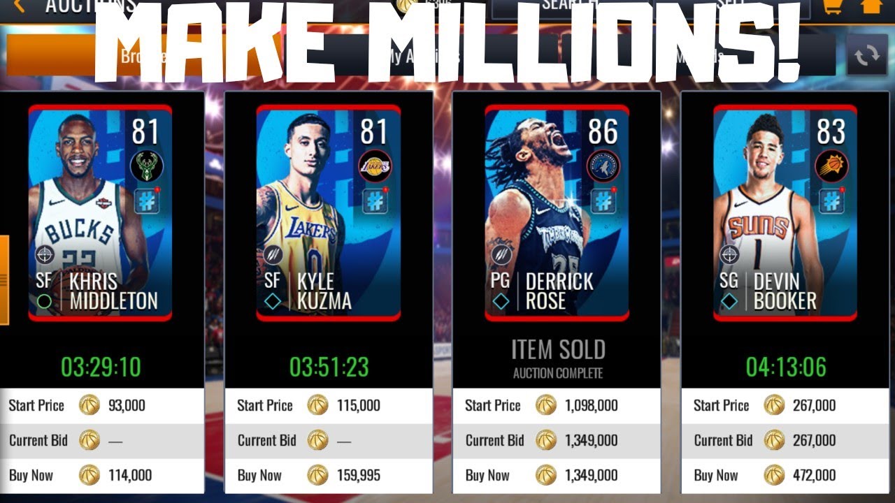 How to make coins in nba live mobile 18