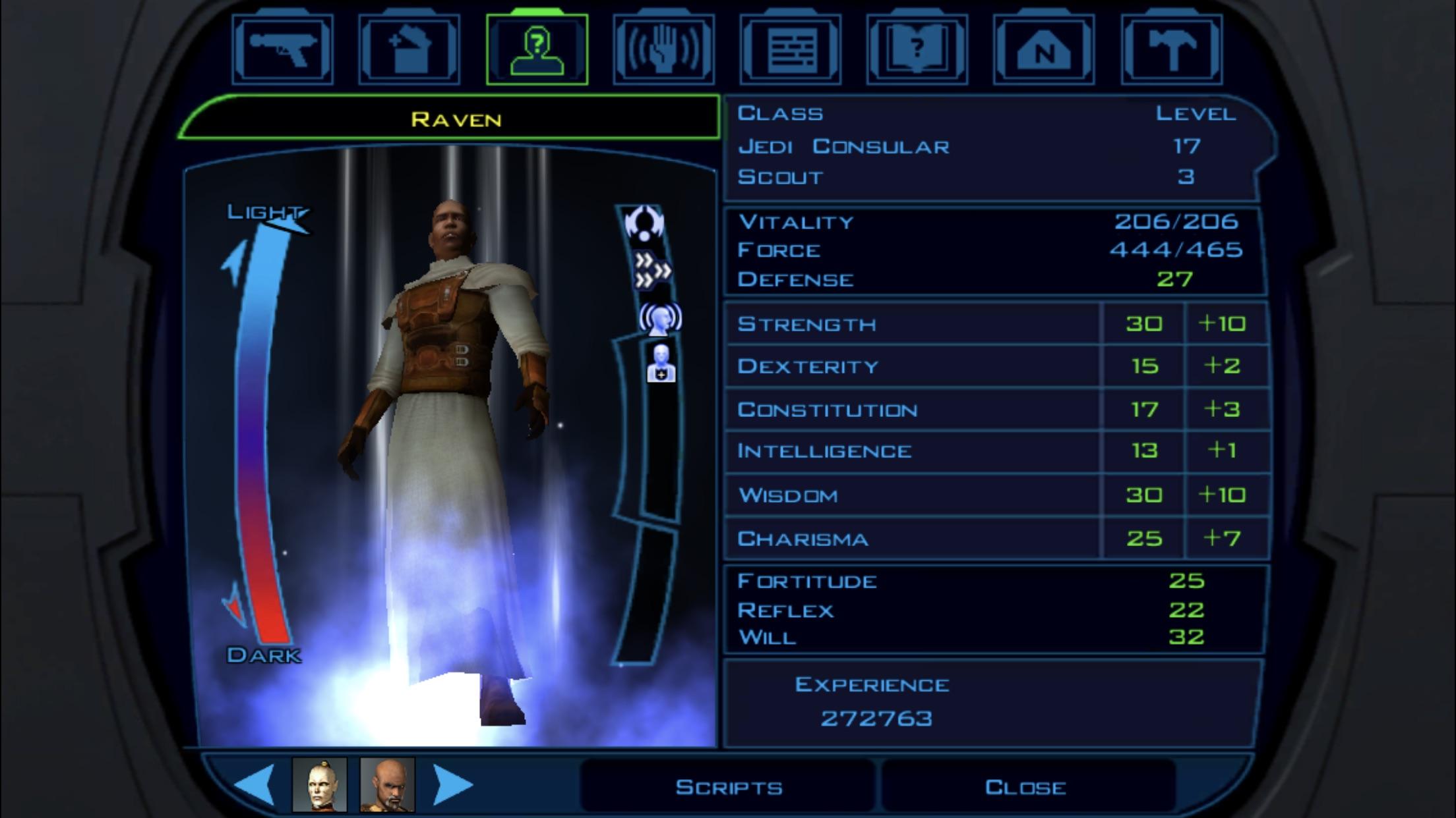 Knights of the old republic feats